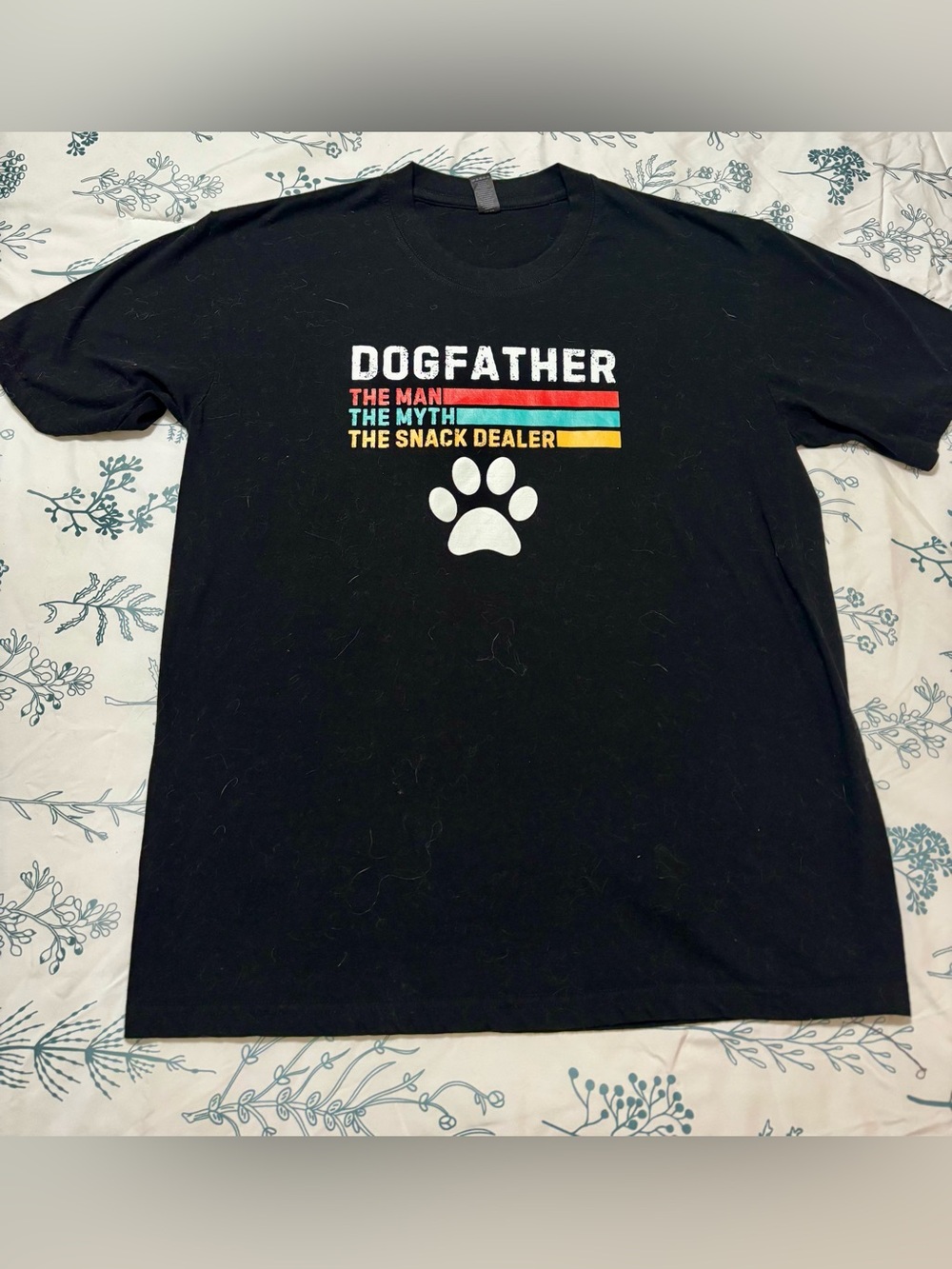 Dogfather Graphic Tee - Black